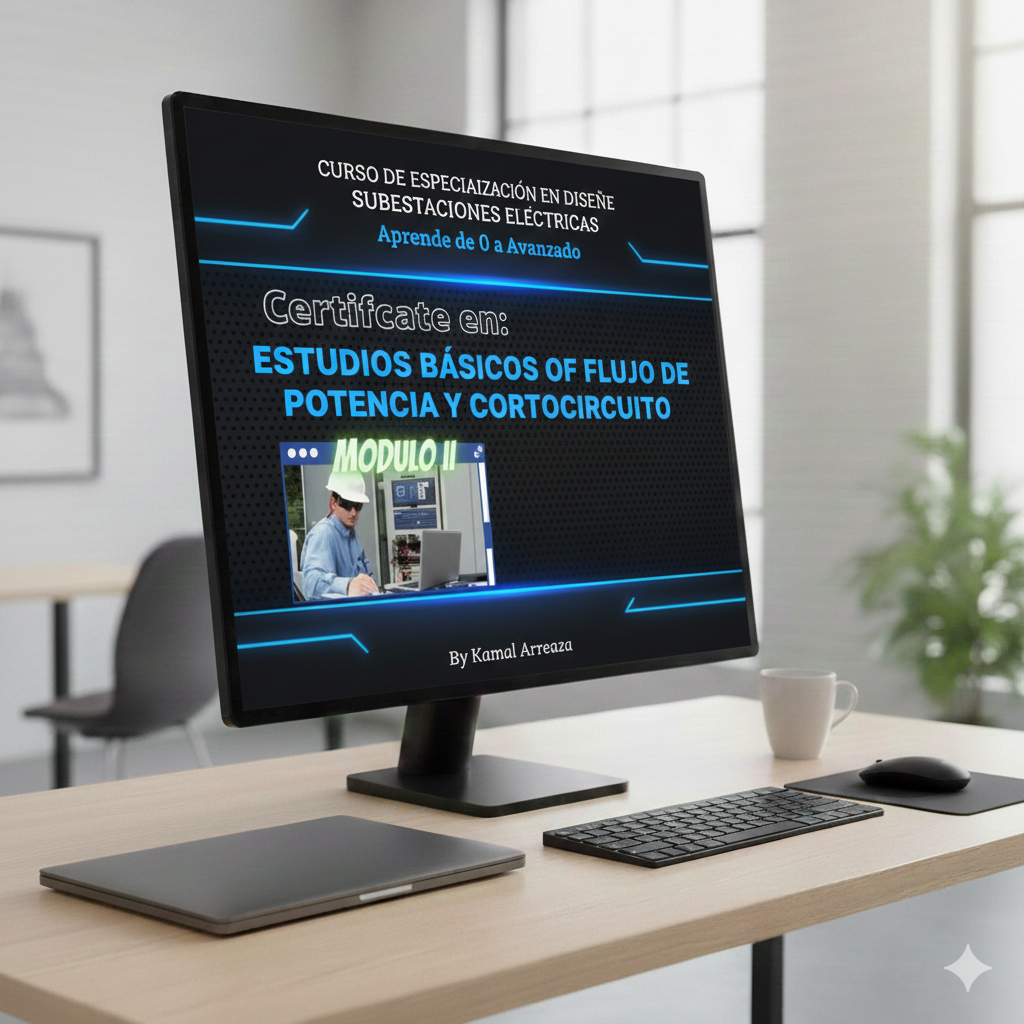 Módulo II: Estudios básicos de flujo de potencia y cortocircuito.