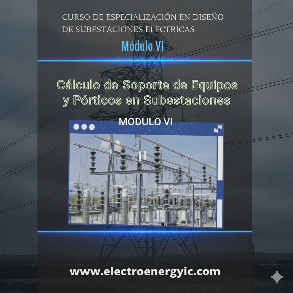 Módulo VI: Calculo de Soporte de Equipos y Porticos en Subestaciones