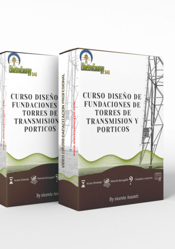 CURSO DISEÑO DE FUNDACIONES DE TORRES DE TRANSMISION Y PORTICOS