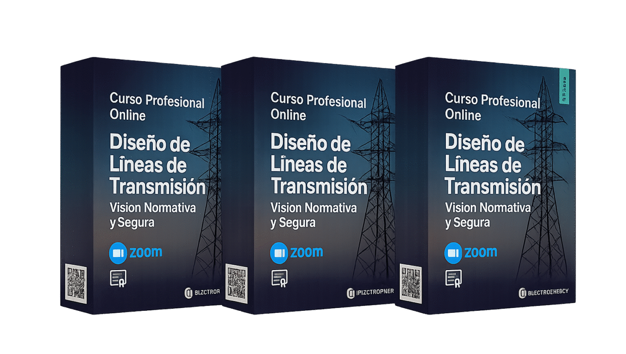 🎓 Curso Profesional Online Diseño de Líneas Eléctricas de Transmisión