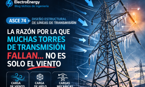 Cargas estructurales en líneas de transmisión: lo que todo ingeniero debe entender según ASCE 74