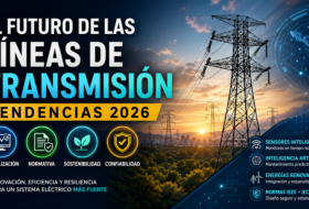 Tendencias en Líneas de Transmisión en Media y Alta Tensión (2026): Digitalización, Normativa y Sostenibilidad