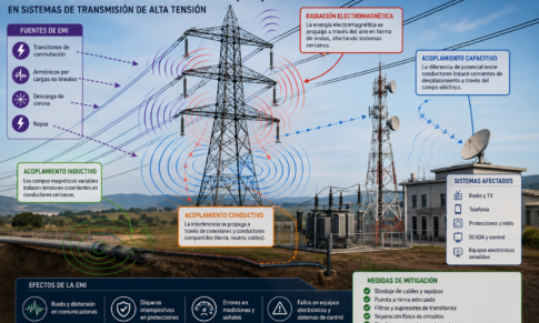 “Fenómenos de EMI en Líneas de Transmisión: Análisis y Mitigación”